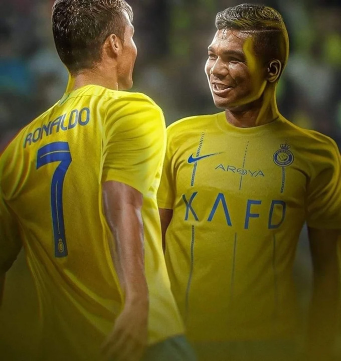 Casemiro có thể tái hợp với Ronaldo tại Al Nassr