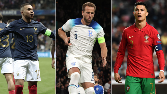 Mbappe, Kane và Ronaldo là những ứng viên hàng đầu giành Chiếc giày Vàng EURO 2024