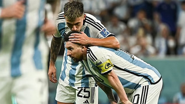 Martinez có mối quan hệ rất tốt với Messi