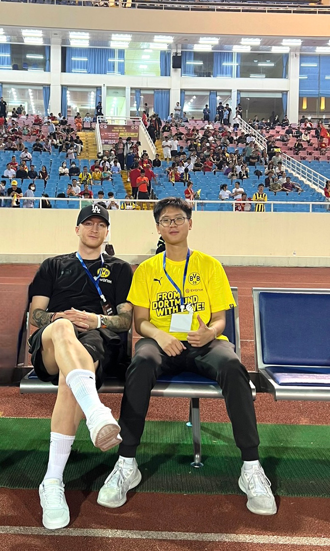 Tham gia sự kiện ĐT Việt Nam thi đấu giao hữu với Dortmund cuối năm 2022