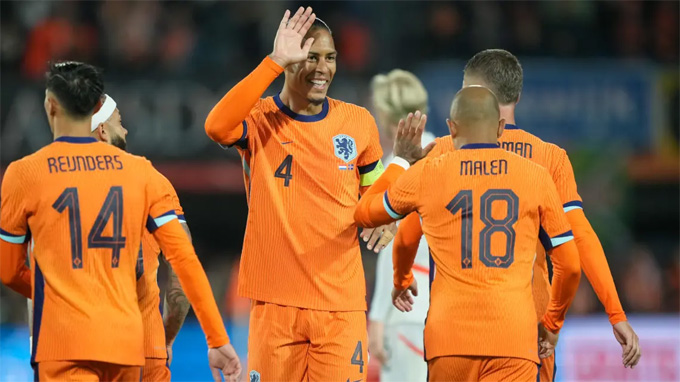 Hà Lan có sự chuẩn bị tuyệt vời cho EURO 2024