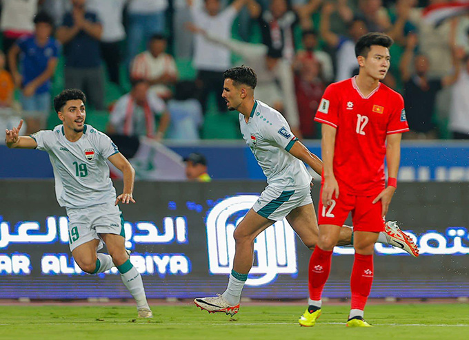 Iraq thắng 3-1 Việt Nam 