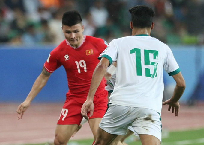 ĐT Việt Nam đã chơi 1 trận chấp nhận được trước Iraq 