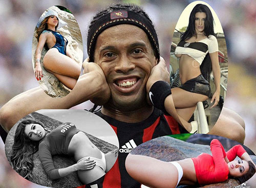 Ronaldinho đã biết mùi gái từ năm thập tam và không dừng lại kể từ đó