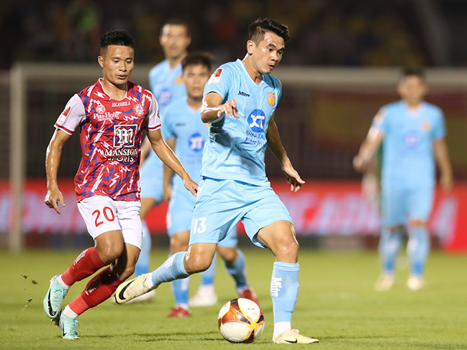 Nam Định rơi chiến thắng ở 5 trong 6 vòng gần nhất - Ảnh: Minh Tuấn 