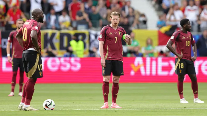 Bỉ vẫn chưa cho thấy sự khởi sắc ngay trận ra quân EURO 2024
