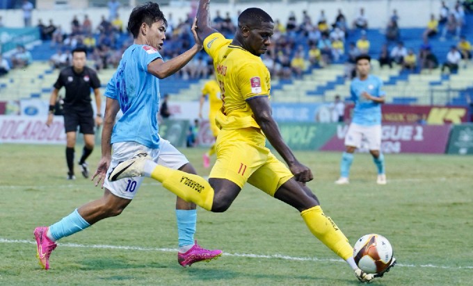 Các chân sút bên phía Thanh Hoá đã chơi thiếu hiệu quả trong trận đấu gặp Khánh Hoà