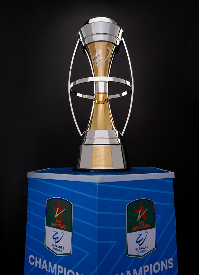Cúp vô địch của hạng Nhất Quốc gia mùa 2023/24 - Ảnh: VPF 
