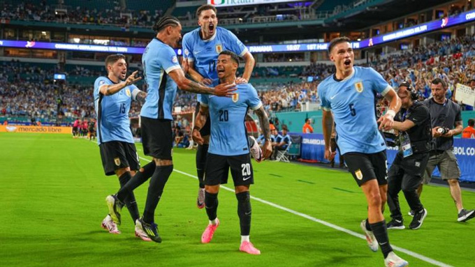 Uruguay thắng đậm Panama trong ngày ra quân Copa America 2024