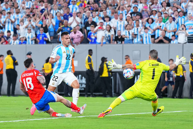 Lautaro ghi bàn duy nhất trong trận Chile vs Argentina