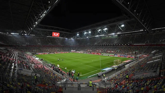 Sân Merkur Spiel-Arena tại Dusseldorf đăng cai 5 trận đấu tại EURO 2024