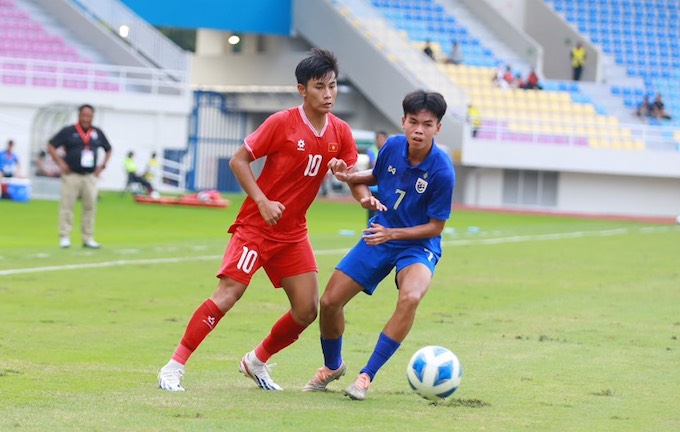 U16 Việt Nam sẽ tranh hạng ba. Ảnh: Phan Hồng 