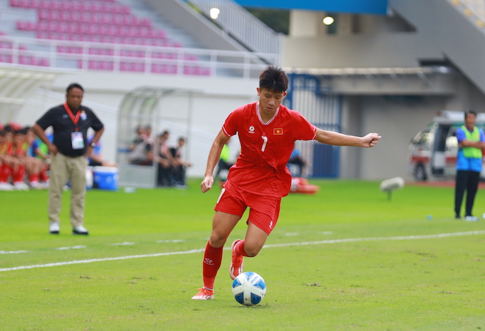 U16 Việt Nam sẽ đối mặt với sức ép lớn khi đối đầu với chủ nhà. Ảnh: Phan Hồng 