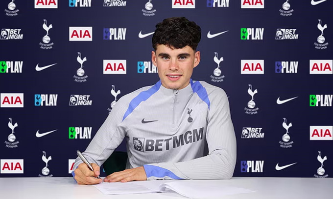 Gray sẽ ký hợp đồng 6 năm với Tottenham