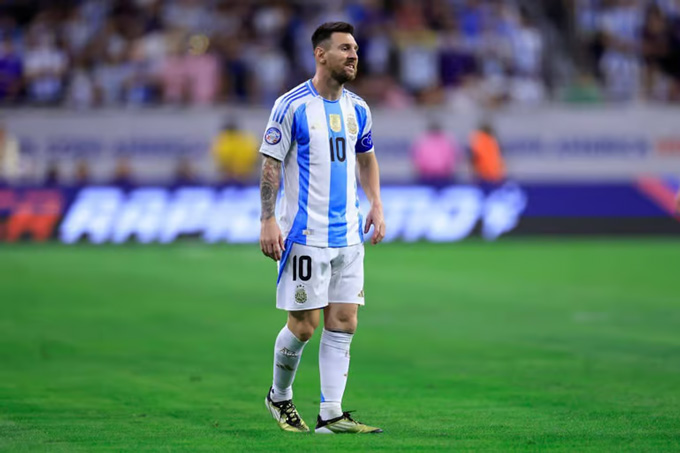 Messi ghi dấu ấn ở bàn mở tỷ số của Argentina