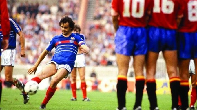 Tây Ban Nha thua trước đôi chân Platini ở EURO 1984