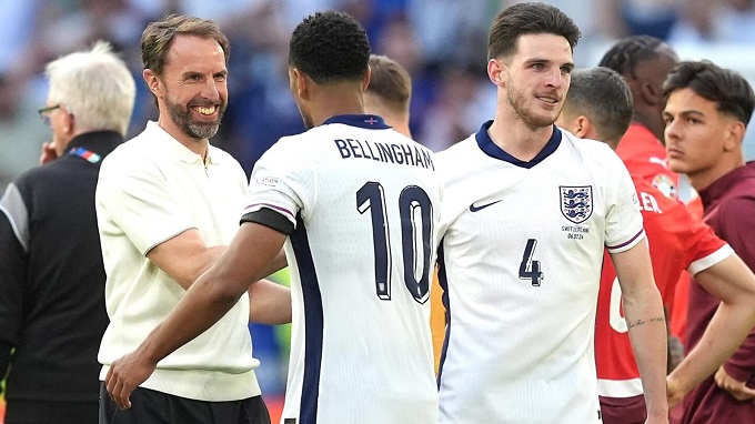 Southgate tự hào về các học trò