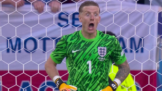 Pickford là người hùng của ĐT Anh