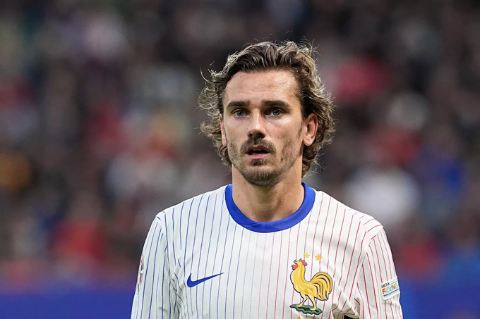 Griezmann khả năng cao sẽ ngồi dự bị trước Tây Ban Nha