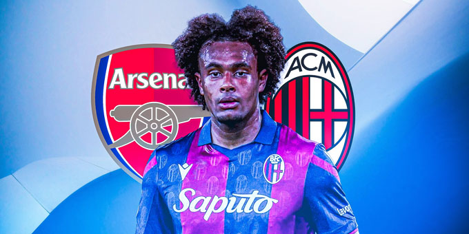 Zirkzee cũng đang được Arsenal và AC Milan theo đuổi