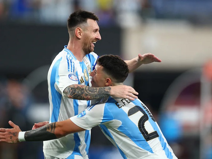 Messi ghi bàn đầu tiên ở Copa America 2024
