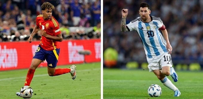 Lamine Yamal và Messi có thể đối đầu nhau trong trận Siêu cúp liên lục địa