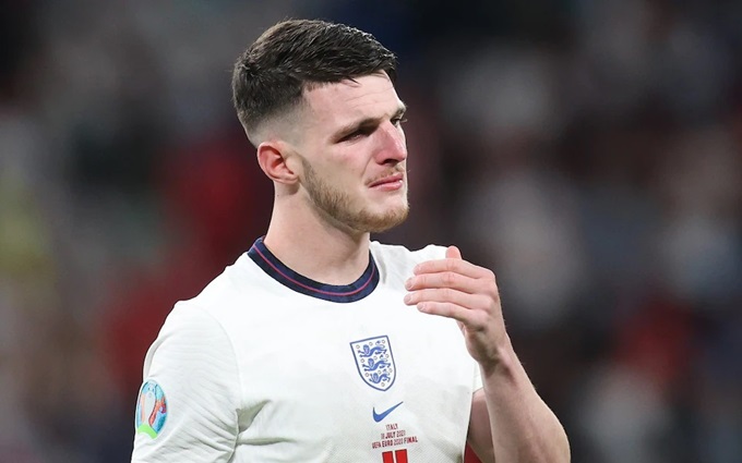 Declan Rice vẫn còn ám ảnh về thất bại trước Italia tại chung kết EURO 2020