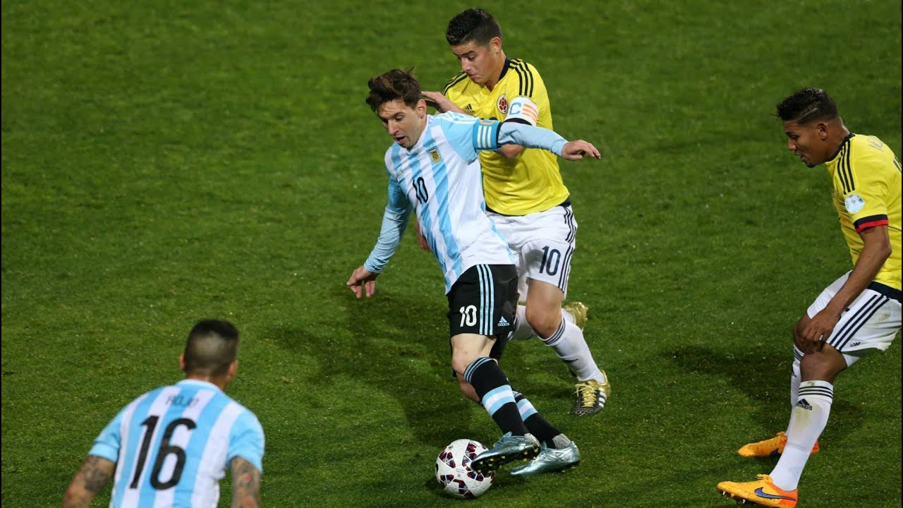 Messi đã vũ nhục James và Colombia ở Copa America 2015