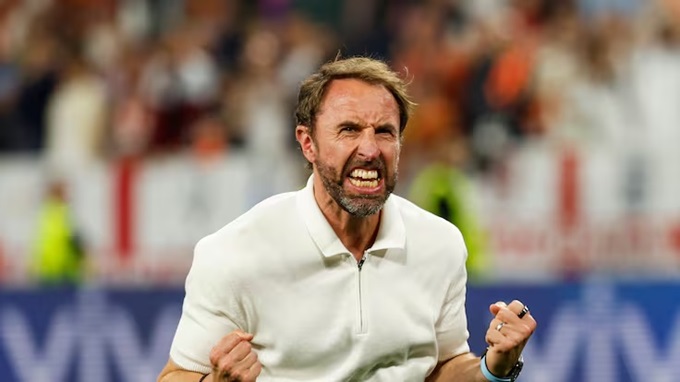 Southgate và chiếc áo polo may mắn tại EURO 2024