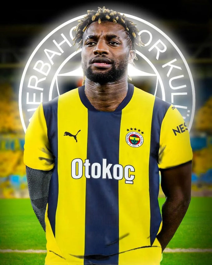 Saint-Maximin đã chính thức gia nhập Fenerbahce theo dạng cho mượn