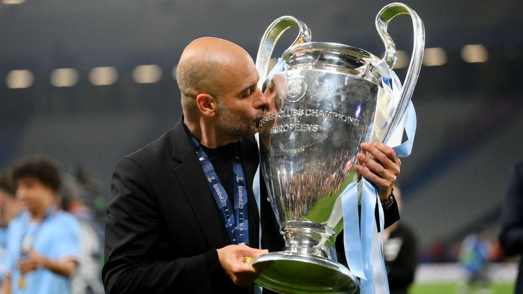 Chức ăn ba 2022/23 với viên ngọc Champions League là đỉnh cao tột độ của Man City thời Pep Guardiola