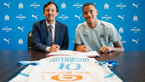 Chính thức: Greenwood rời MU gia nhập Marseille giá 30 triệu euro, nhận ...