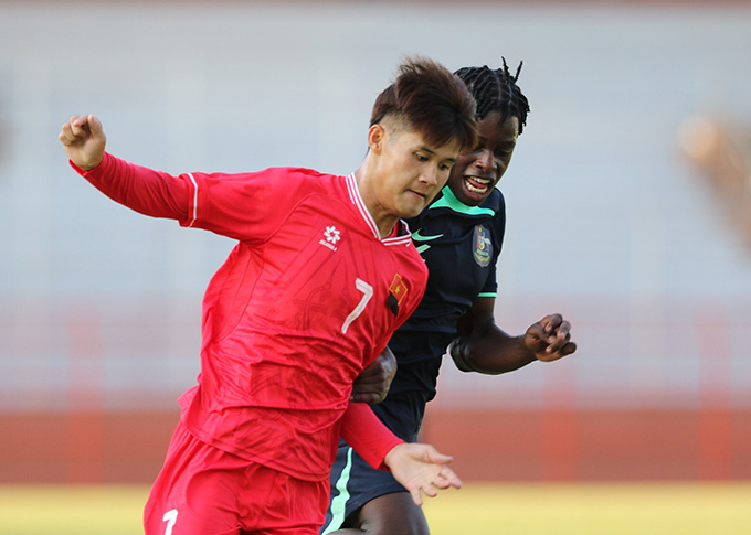 U19 Việt Nam thi đấu không thành công ở 2 lượt đầu vòng bảng U19 Đông Nam Á - Ảnh: VFF