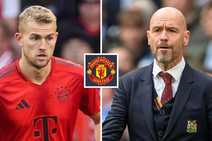 Ten Hag rất muốn đưa De Ligt về MU