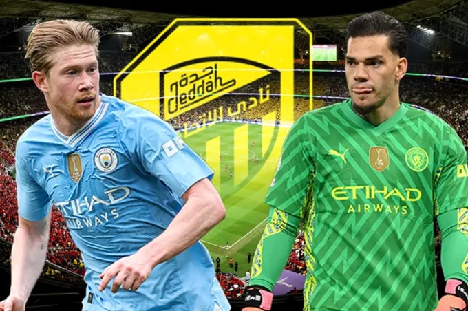 Cả De Bruyne lẫn Ederson đều đang được Al Ittihad lôi kéo