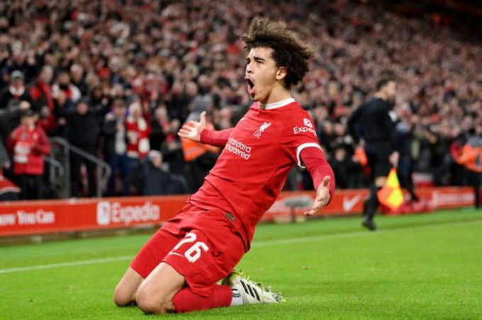 Jayden Danns vắng mặt trong chuyến du đấu của Liverpool