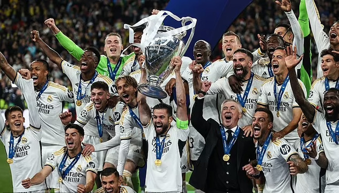 Real Madrid đạt doanh thu lớn ở mùa giải 2023/24