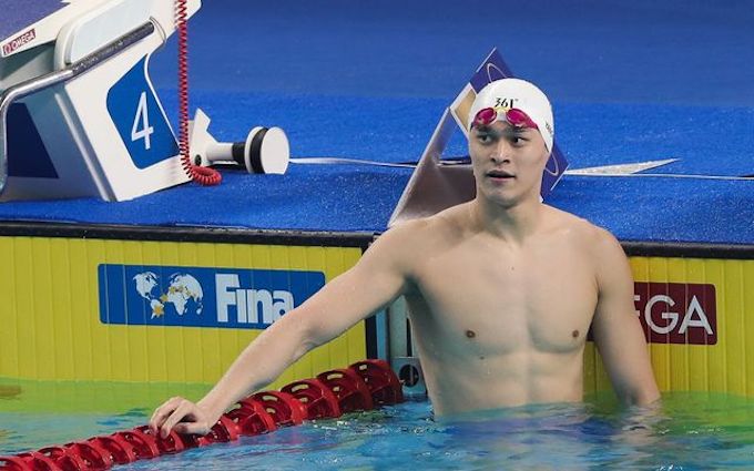 Sun Yang từng bị cấm thi đấu 4 năm vì cố tình phá huỷ mẫu kiểm tra doping