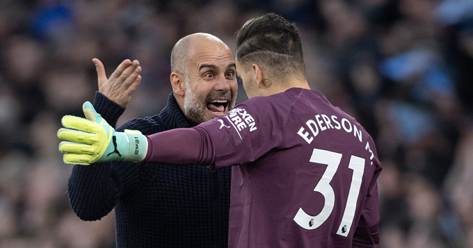 Quan hệ giữa Pep và Ederson xấu đi