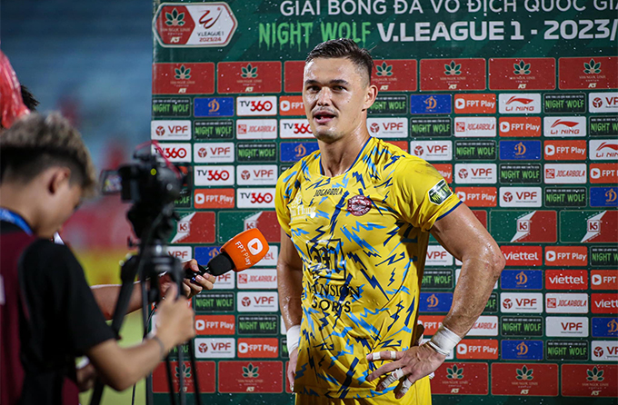 Patrik Lê Giang đang nhận được nhiều sự quan tâm ở các CLB lớn tại V.League 