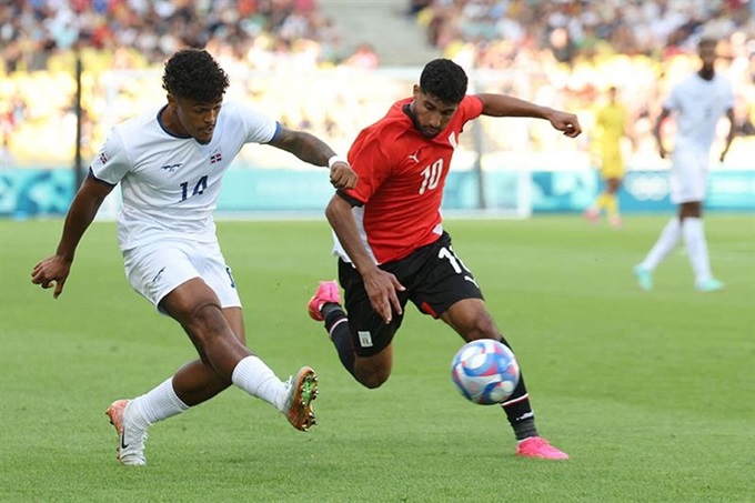 Dominica đã gây nhiều khó khăn cho Ai Cập ở trận ra quân (0-0)