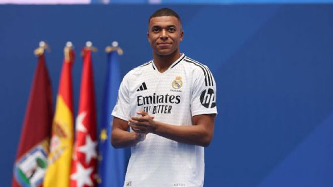 Mbappe dự kiến sẽ ra mắt ở trận tranh Siêu cúp châu Âu