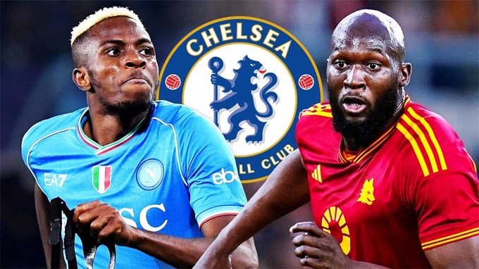 Chelsea và Napoli sẽ đàm phán vụ trao đổi Lukaku - Oshimhen