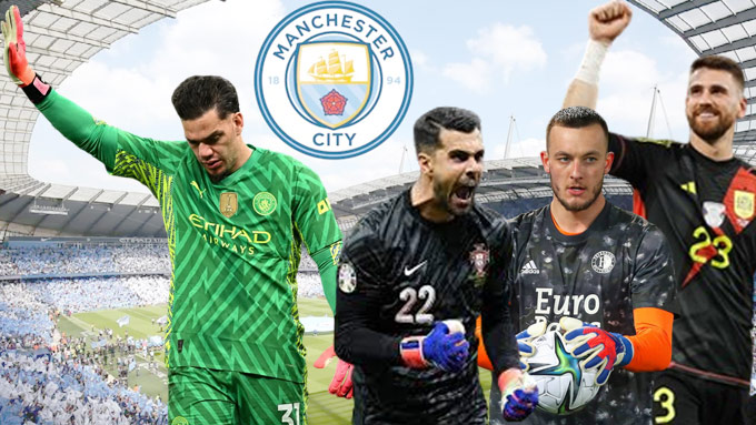 5 thủ môn sẵn sàng thay Ederson ở Man City