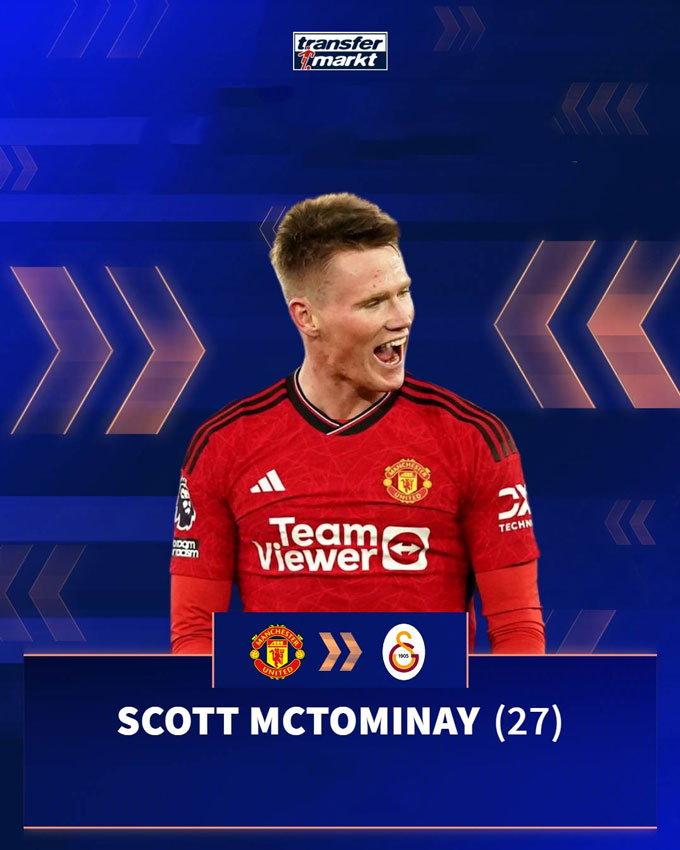 Galatasaray đang rất muốn chiêu mộ McTominay từ MU