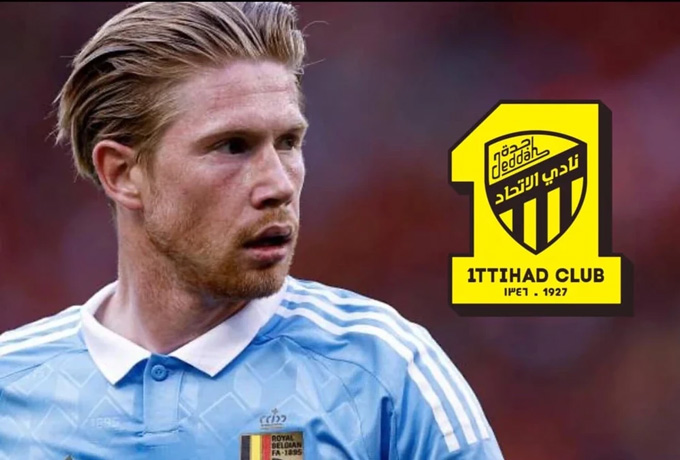 Al Itiihad từ bỏ chiêu mộ De Bruyne trong hè 2024