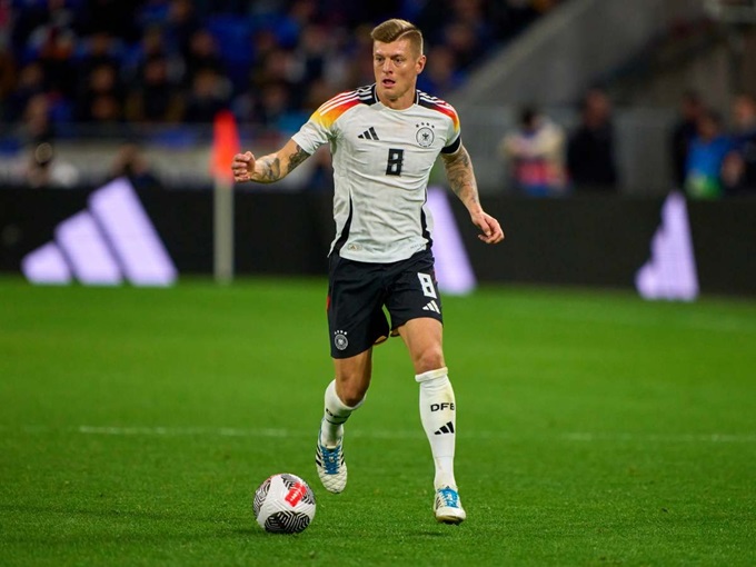 Kroos từ giã bóng đá sau khi tham dự EURO 2024 cùng ĐT Đức