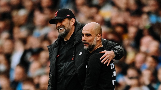 Jurgen Klopp cùng với Pep Guardiola tạo ra những màn đấu trí kinh điển 