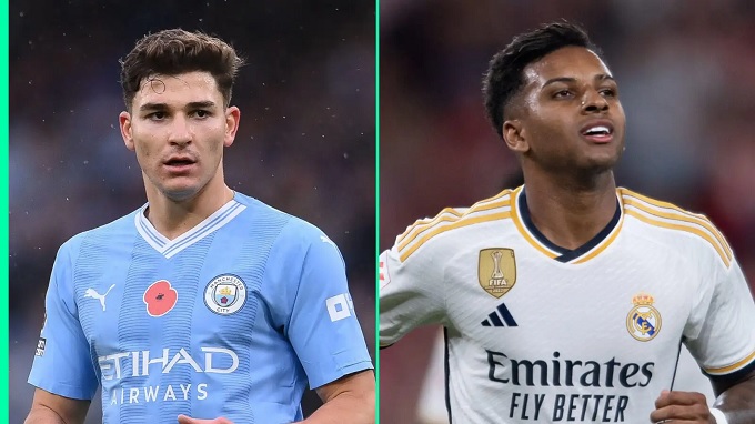 Guardiola muốn đổi Alvarez lấy Rodrygo