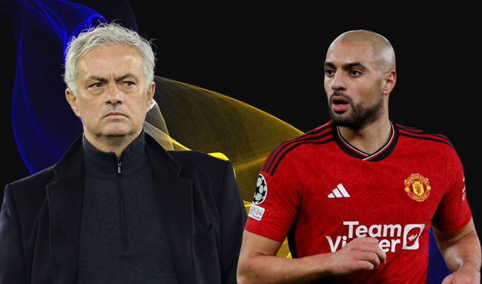 Amrabat từ chối gia nhập Fenerbahce cùng với Mourinho đề chờ MU